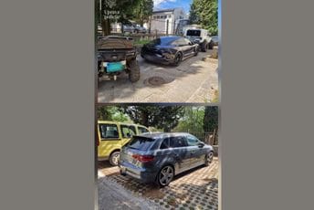 Pretresi u Danilovgradu i Podgorici: Oduzeti Porše, Fiat Jeep, Audi i kvad