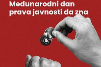 CGO: Pravo javnosti da zna nije privilegija, već temelj demokratije