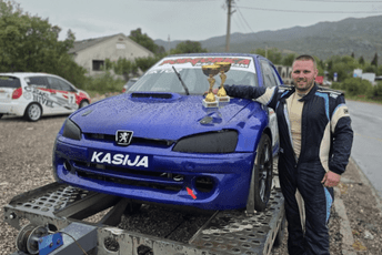 Aldin Ćorović i Mile Malović najbrži učesnici auto trke na Glavi Zete