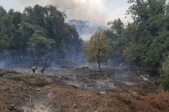 Božović: Požar u Podostrogu lokalizovan, nema ugroženih objekata