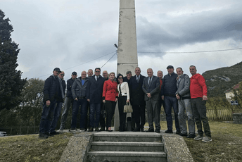 Položen vijenac u čast Crnogorcima koji su izvojevali pobjedu u bici na Krusima