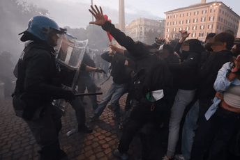 Rim: Žestoki sukobi tokom pro-palestinskih demonstracija, identifikovano 200 izgrednika
