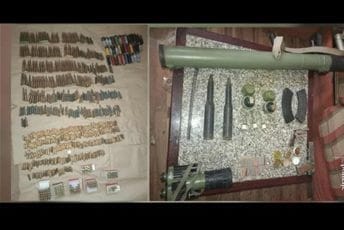 Uhapšen Podgoričanin: Policija u njegovoj kući pronašla zolju, revolver, ručne bombe, više od  900 komada municije, marihuanu...