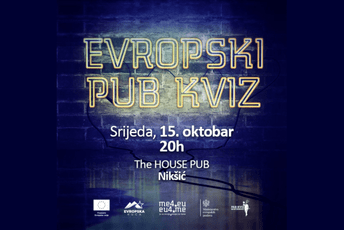 Evropski pub kviz nastavlja putovanje kroz Crnu Goru: Prva stanica Nikšić