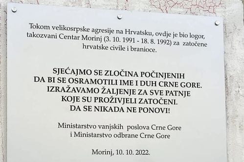 Ibrahimović, Grlić Radman i Kos sjutra će položiti vijence u Morinju