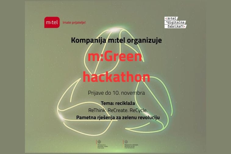 Otvorene prijave za m:GREEN Hackathon
