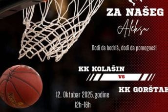 Košarkaši za Aleksu: U nedjelju prikupljanje pomoći za liječenje Kolašinca