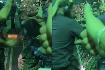 (VIDEO) Incident na koncertu Bili Ajliš: Obožavalac je vukao prema sebi, pjevačica udarila o metalnu ogradu