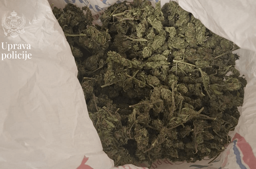 Kotor: Uhapšen albanski državljanin, pronađeno mu skoro 2,5 kilograma marihuane