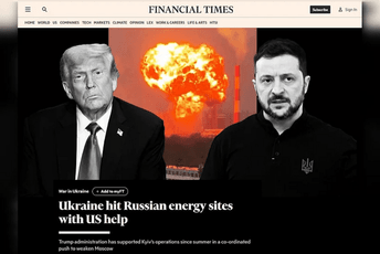 Otkriće Financial Timesa: SAD stoji iza ukrajinskih udara koji pale Putinove rafinerije