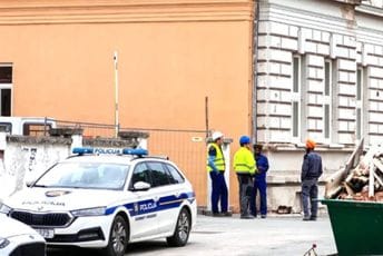 Tragedija u Bjelovaru: Urušio se zid zatvora, dvije osobe poginule