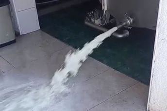 (VIDEO) Farma Dumnić u Kličevu prosula 3,5 tone mlijeka zbog obustave otkupa