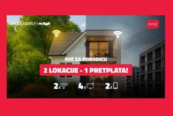 Sve za porodicu: Dvije lokacije a samo jedna pretplata, uz MOVE FAMILY paket
