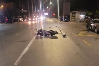 Udes u Baru: Povrijeđeni mladić transportovan u bolnicu