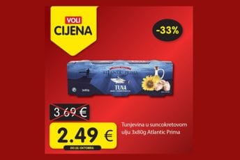 Voli cijene su ponovo tu!