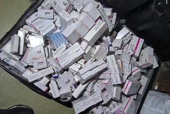 GP Dobrakovo: Spriječen pokušaj unošenja velike količine ljekova vrijednosti više hiljada eura