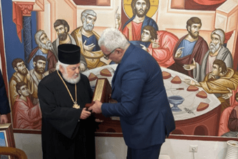 Mandić u manastiru Morača: Evo šta je poklonio Rafailu