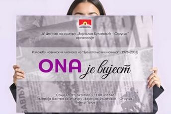 Omaž ženama koje su hrabro koračale ispred svog vremena :“ONA je vijest” u Bijelom Polju 29. oktobra
