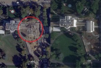 Istočno krilo Bijele kuće sravnjeno sa zemljom: Istorijska zgrada ustupa mjesto "Trampovoj plesnoj sali"