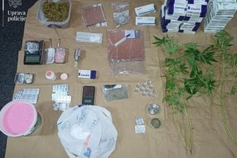 Budva: Uhapšeni ruski državljani, policija zaplijenila marihuanu, kokain, ekstazi, više od 2.700 komada tableta...
