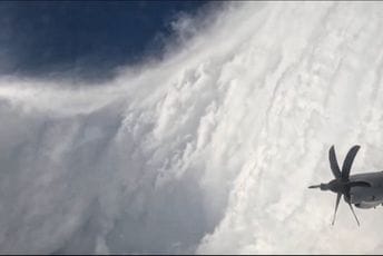 (FOTO) Pogledajte kako izgleda uragan Melisa snimljen iz vazduha