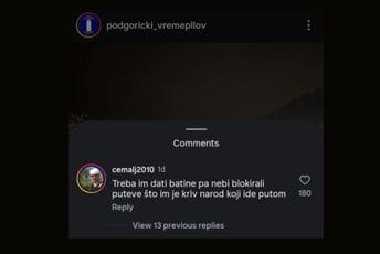 Govor mržnje porodicama žrtava cetinjskog masakra: CGP podnio prijavu zbog komentara koji poziva na nasilje