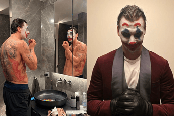 Zlatan Ibrahimović se maskirao u kultnog Džokera i oduševio fanove za Noć vještica