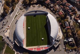 (VIDEO) Pogledajte kako izgleda novi stadion "Sveti Petar Cetinjski" iz vazduha