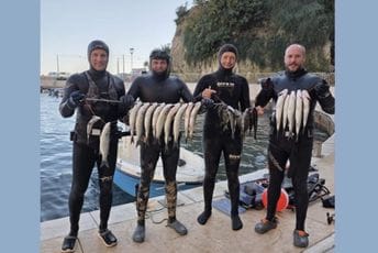 Državno prvenstvo u podvodnom ribolovu održano u Ulcinju: Radošević izborio najbolji plasman