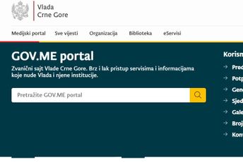 Sajt Vlade ponovo u funkciji