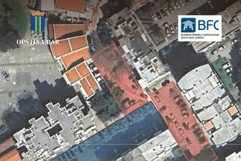 Bar: Od sjutra do 12. novembra zabrana parkiranja u Ulici Branka Čalovića radi ugradnje sistema za detekciju slobodnih parking mjesta