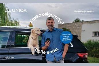 Prvi i jedini u Crnoj Gori: UNIQA kasko osiguranje vozila potpuno online