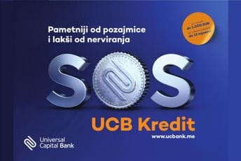 Universal Capital Banka predstavlja novi "SOS kredit": Brza pomoć za neočekivane troškove!