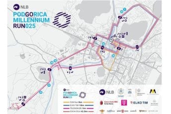 Ovo su ulice koje će danas biti zatvorene zbog održavanja trke Millenium Run