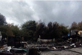 (VIDEO) Zelenika: Izgorio restoran u Kragujevačkom odmaralištu