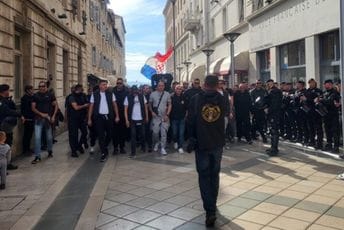 Održan protest Torcide u Splitu