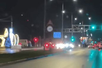 (VIDEO) Podgorica: Uhapšen vozač koji je sinoć pod dejstvom alkohola vozio suprotnom trakom