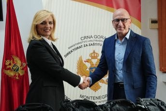 IDEA CG donirala opremu Direktoratu za zaštitu i spašavanje