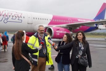 Međunarodni aerodrom u Tirani inauguriše prvi let kompanije Wizz Air za Maltu