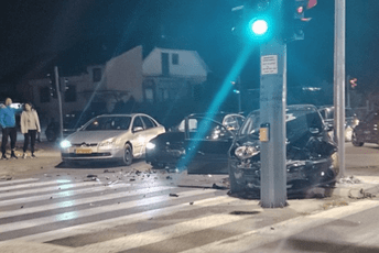 Podgorica: Saobraćajna nezgoda na bulevaru Vilija Branta