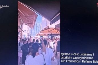 TVCG danas emitovala emisiju koja prikazuje Hrvate kako veličaju ustaše i NDH