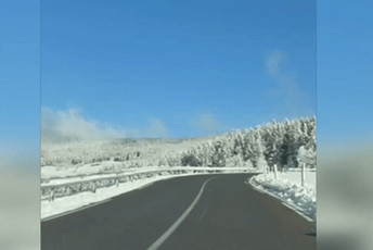 Danas moguć i u našoj državi: Snijeg zabijelio djelove regije, ponegdje ga ima i do pola metra