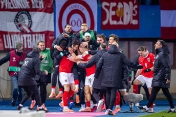 Škotska izborila plasman na SP, Austrija slavi Gregoriča