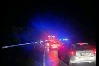 Udes na putu Podgorica - Cetinje: Ima povrijeđenih