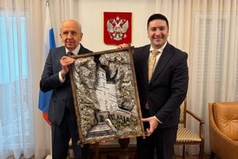 Dajković sa ambasadorom Rusije: Svako ko živi u Crnoj Gori, ma koje vjere ili nacije bio, nosi Rusiju u srcu