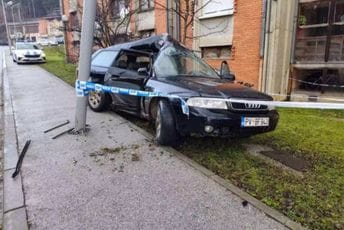 Saobraćajna nezgoda u Pljevljima: Jedna osoba transportovana u Klinički centar u Podgorici