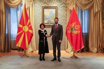 Milatović sa Siljanovskom-Davkovom: Evropska budućnost i regionalna stabilnost zajednički cilj dvije države