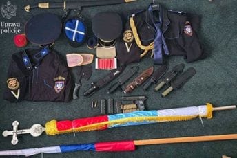 Nastavak akcije Lugansk: Uhapšen Podgoričanin Željko Obradović, pronađeno oružje i municija u ilegalnom posjedu