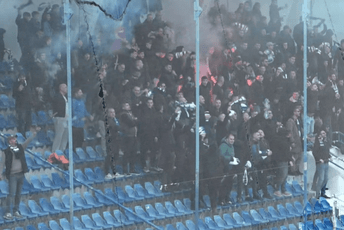 Kraći prekid: 'Varvari' rođendan slavili arsenalom pirotehnike, golman Bokelja ležao na terenu...