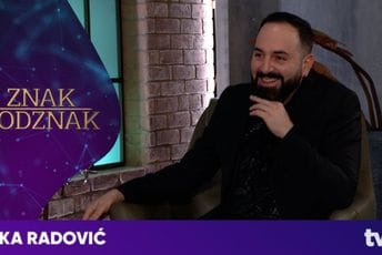"Znak podznak" na TvE: Večerašnji gost Luka Radović